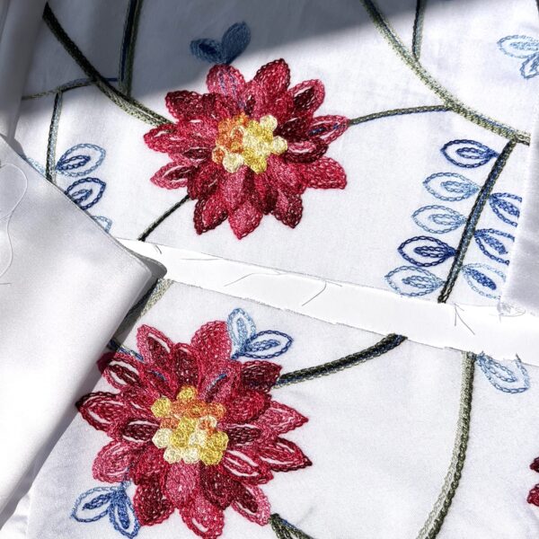 Patchwork Red Flower - Image 2